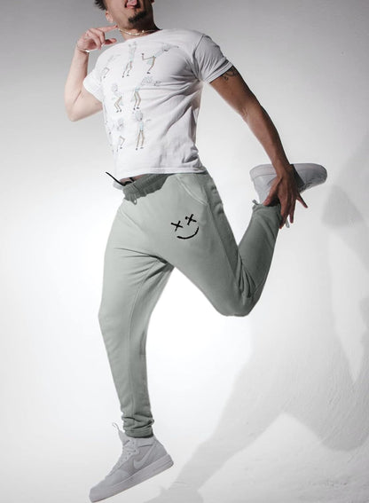 Mens Sweatpants Causal Fit Tapered Track Pants with Pockets Athletic Joggers for Men Workout, Running, Gym Grey US 40(2XL)
